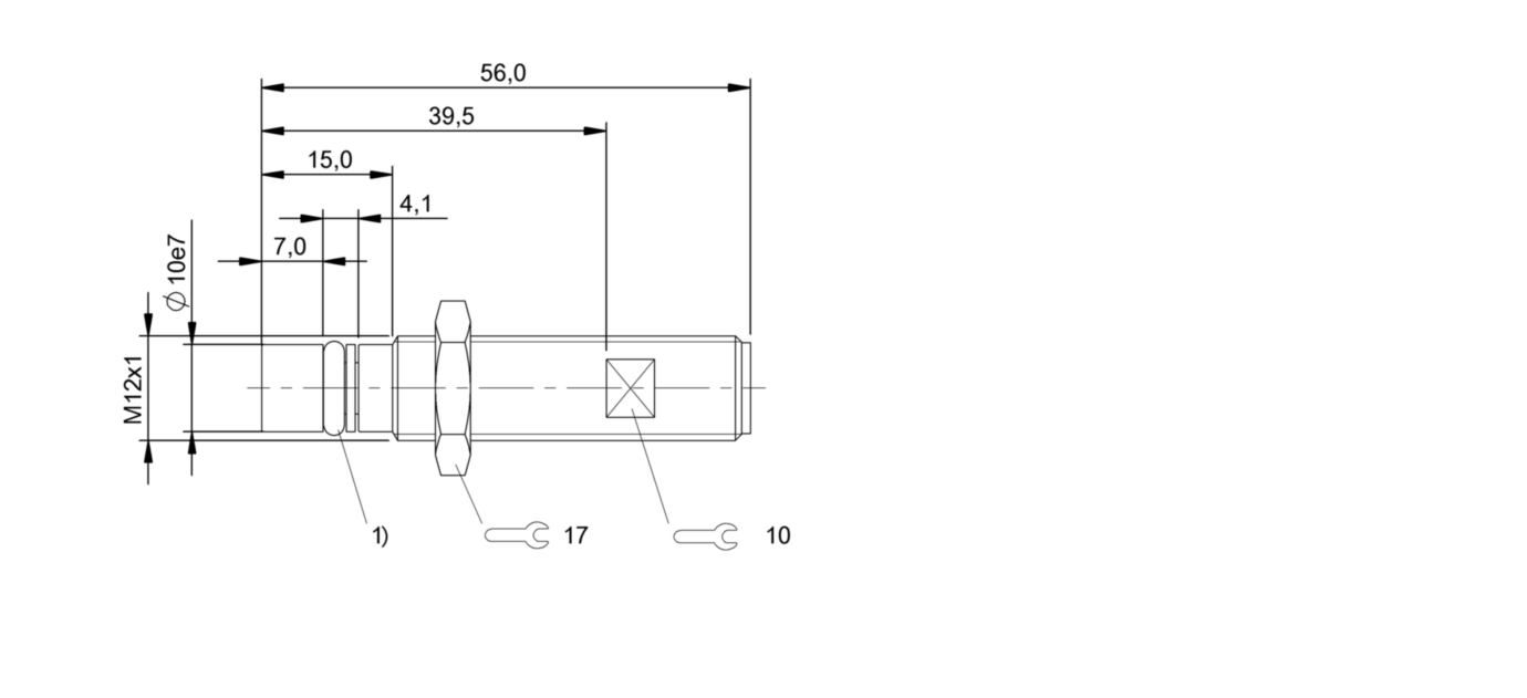 耐高压接近开关 BHS B265V-PSD15-S04 订货号：BHS0061-尺寸图