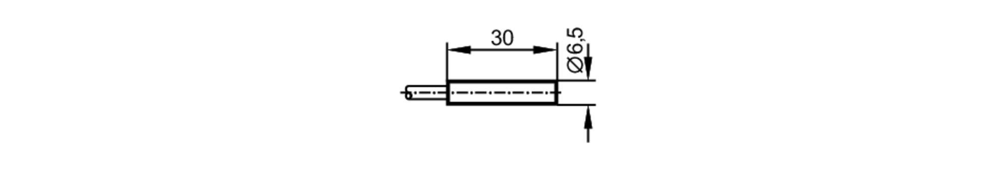 易福门电感式接近开关 NT5001 订货号：ITA2001-N/1D/1G-尺寸图