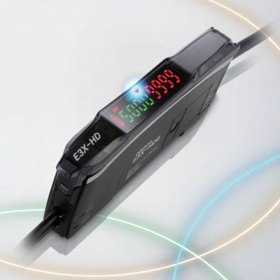 E3X-HD 智能光纤放大器 仅用一根手指就能简单、稳定进行检测的超值型